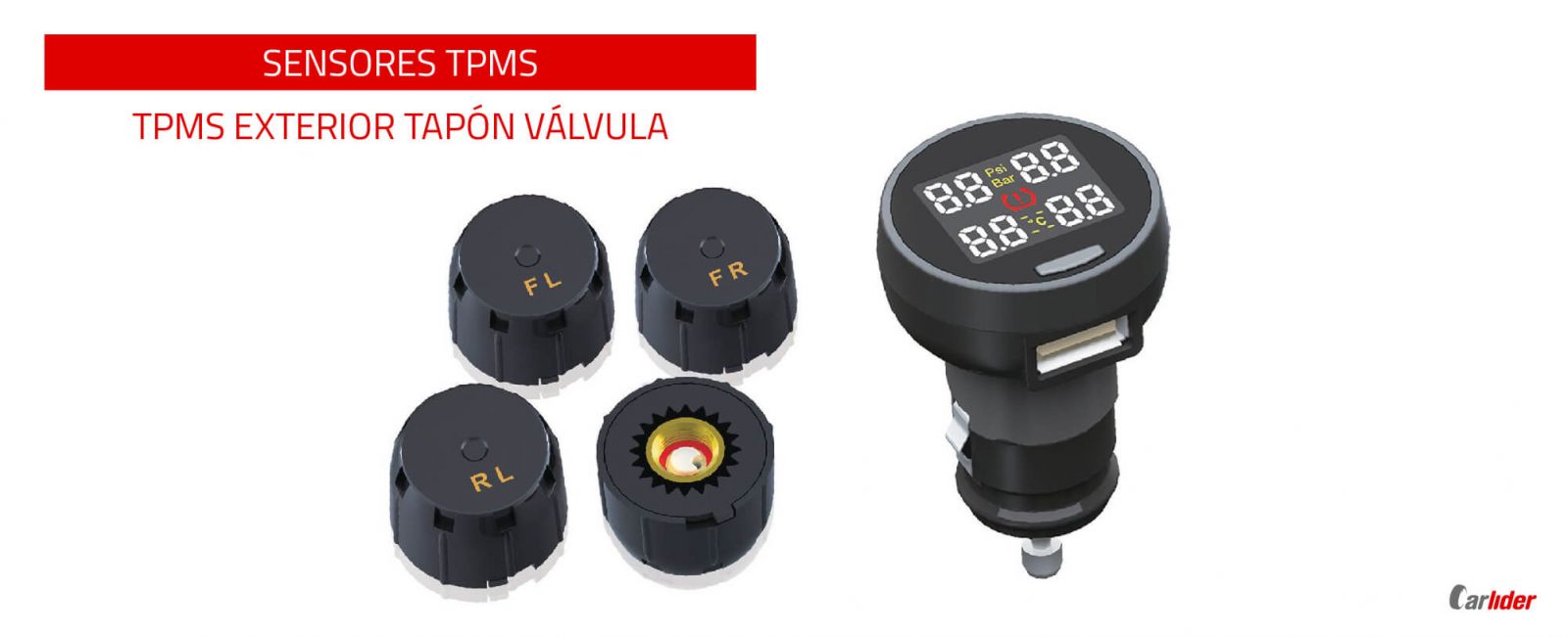 Qué es el sensor de presión de llantas (TPMS)?